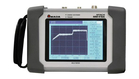 AMADA’s MM-410A Handheld Resistance Weld Checker