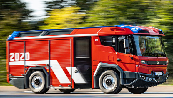 Revolutionary Volvo Penta-powered Electric Fire Trucks Launched