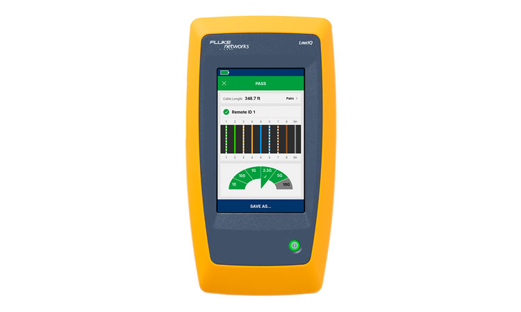 Fluke Networks New LinkIQ™-IE Cable+Network Industrial Ethernet Tester