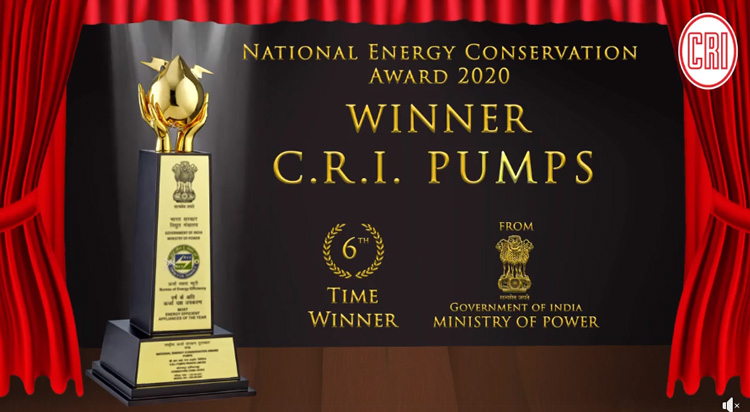 CRI Bags National Energy Conservation Award For The 6th Time