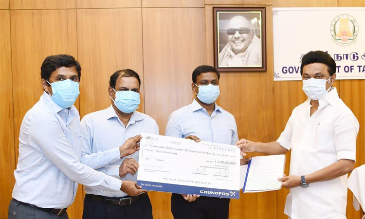 Grundfos India Donates ₹ 1 Crore To Tamil Nadu CM’s Relief Fund To Combat COVID-19 | Engineering Review