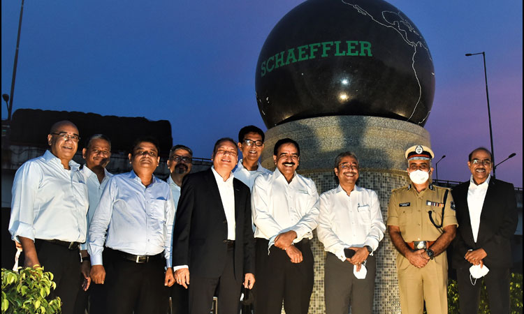 Schaeffler India Promotes Sustainability, Unveils Beautified Jambua Circle | ENGINEERING REVIEW |Manufacturing | Industrial Sector Magazine & Portal