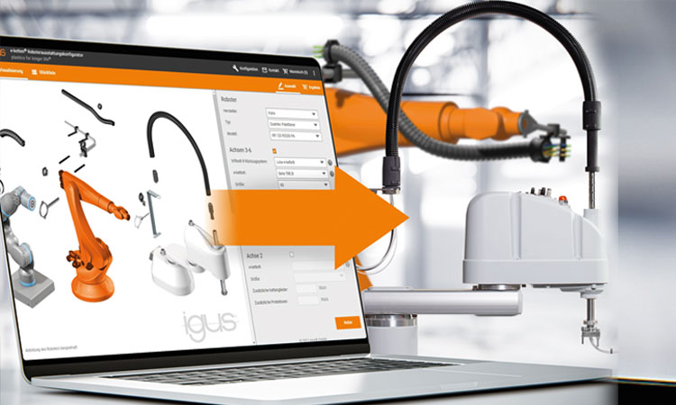 Equipping Robots Made Easy With The QuickRobot Online Tool From Igus | ENGINEERING REVIEW |Manufacturing | Industrial Sector Magazine & Portal