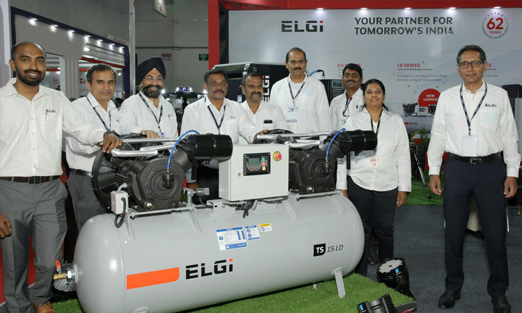 ELGi Introduces Intelligent, Energy-efficient LD Series Two-stage, Direct Drive, Duplex Compressor With Controller | ENGINEERING REVIEW |Manufacturing | Industrial Sector Magazine & Portal