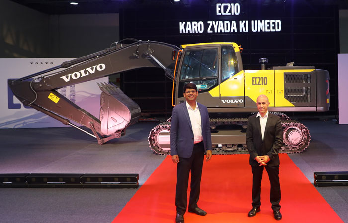 Volvo CE Unveils New 'Built For Bharat' EC210 Hydraulic Excavator | ENGINEERING REVIEW | Manufacturing | Industrial Sector Magazine & Portal | Indian Industrial Information | Manufacturing Industry Update | Manufacturing Technology Update