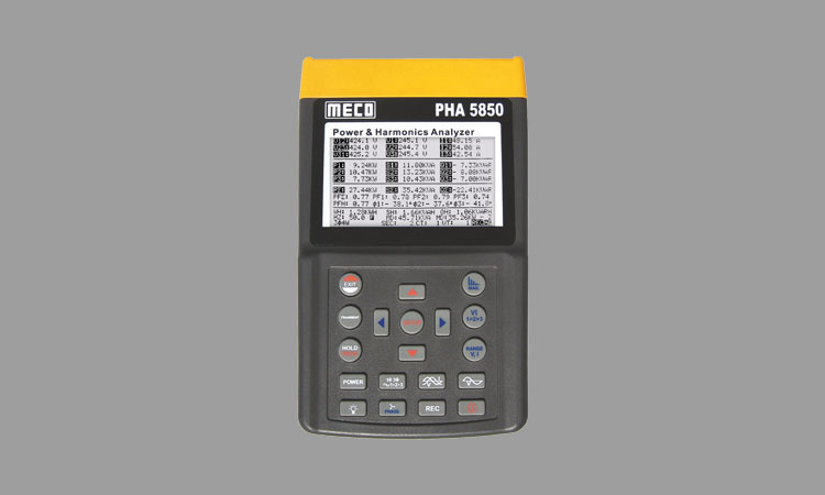 MECO “POWER & HARMONICS ANALYZER – MODEL PHA 5850” | ENGINEERING REVIEW | Manufacturing | Industrial Sector Magazine & Portal | Indian Industrial Information | Manufacturing Industry Update | Manufacturing Technology Update